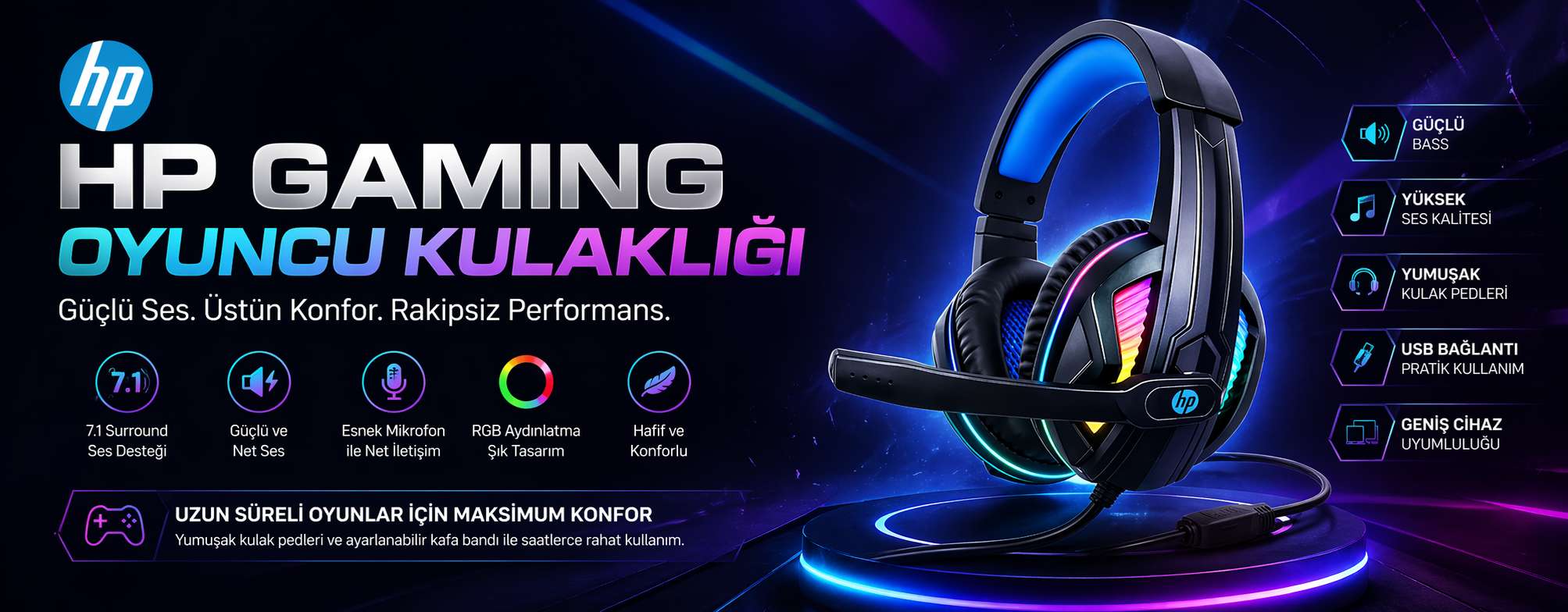 HP Gaming Kulaklık