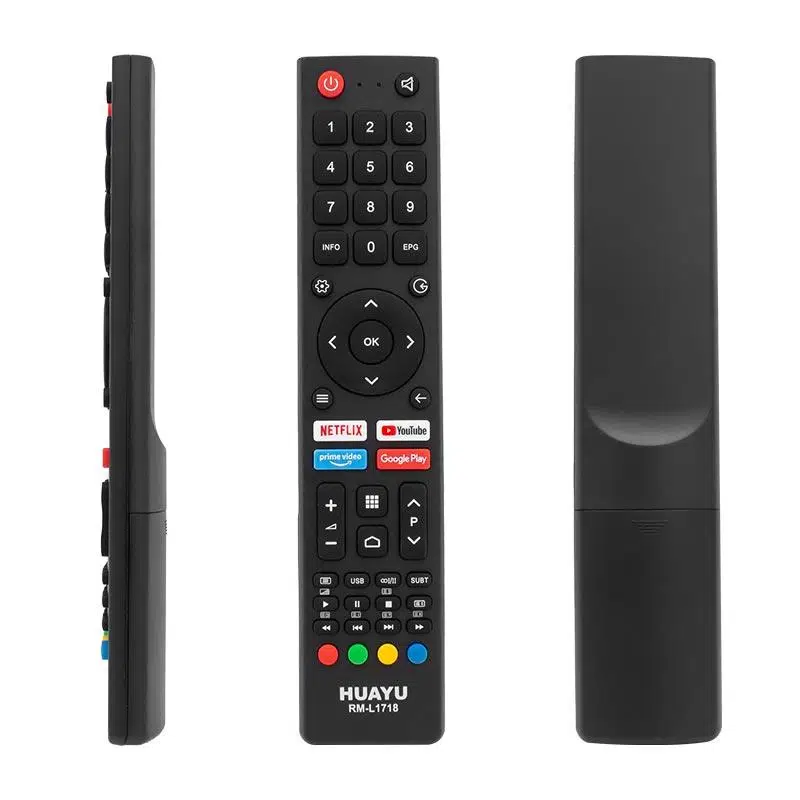Huayu RM-L1718 Saba-Bravis-Changhong Netflix- Youtube- Prime Video- Google Play Tuşlu Universal Lcd-Led Tv Kumanda